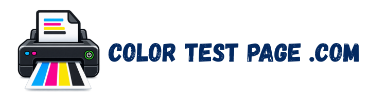 color test page logo